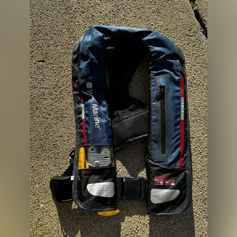 West Marine Working Life Jackets. Bought in FL keys. Still work
